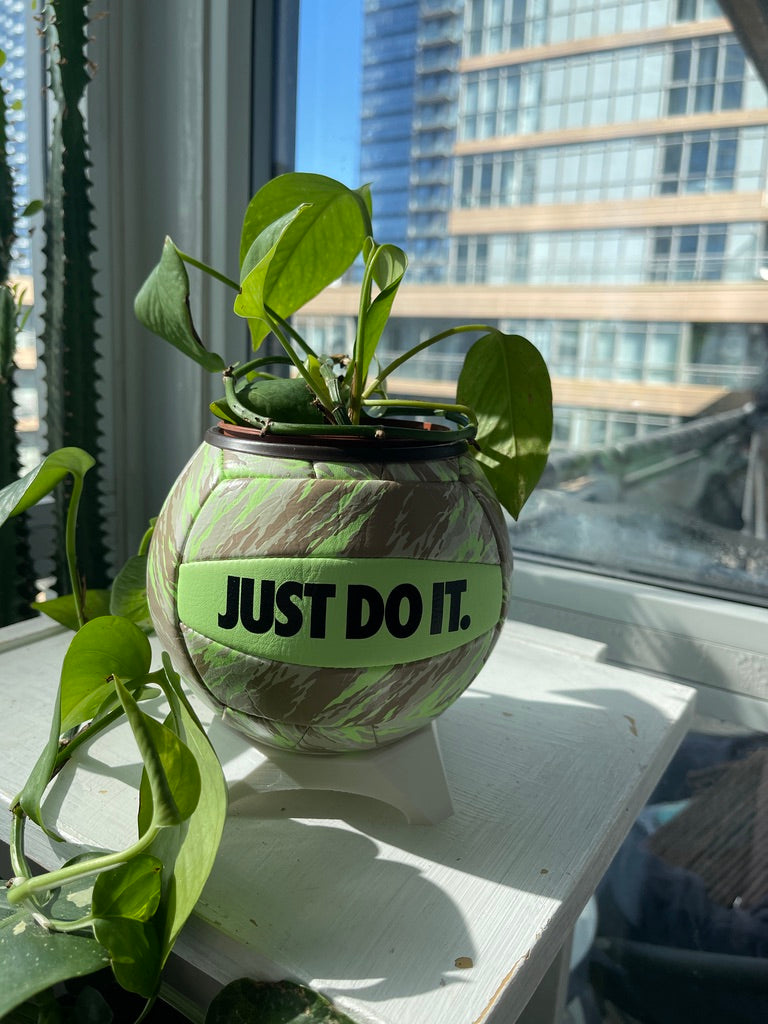 Nike Mini Volleyball Planter (Sand Storm)