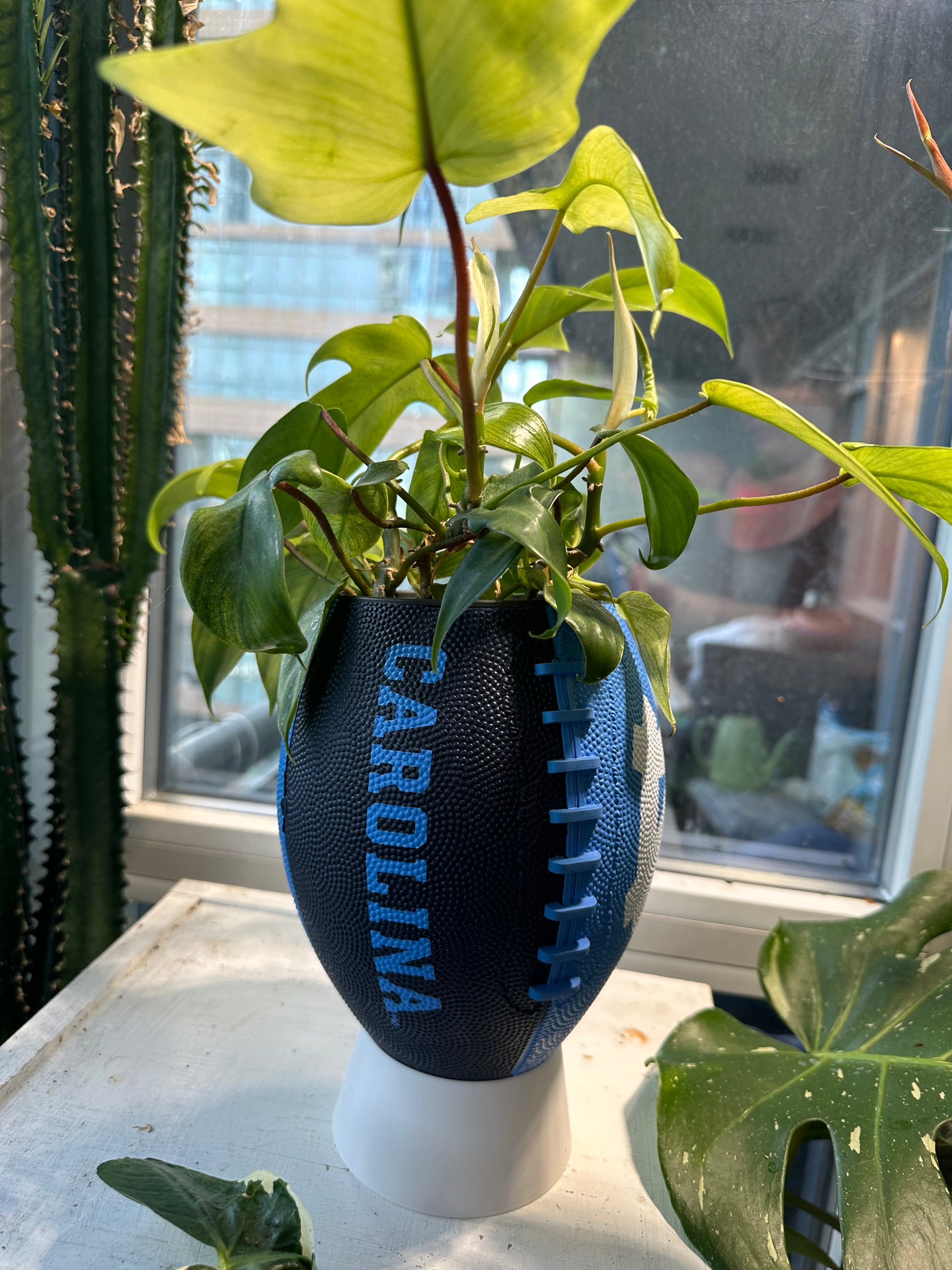 Large Football Planter (UNC)
