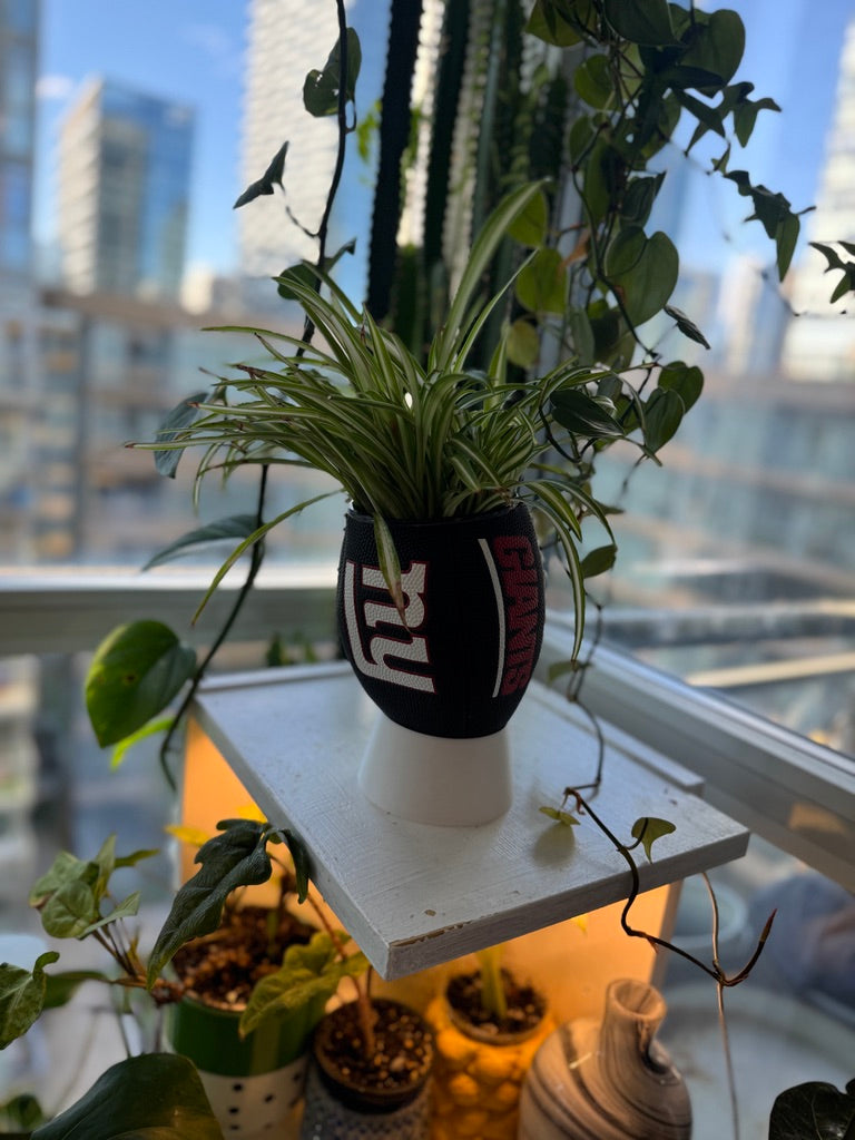 Mini Football Planter (New York Giants)