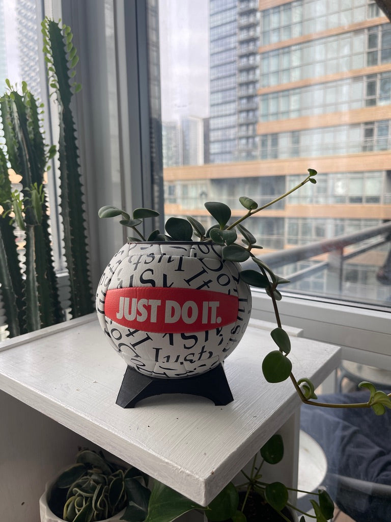 Nike Mini Volleyball Planter (Newspaper)