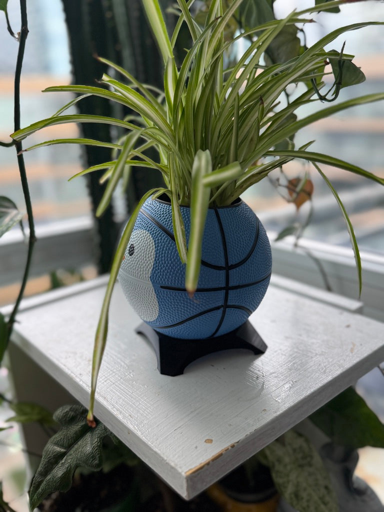 Ultra-Mini Basketball Planter (Penguin)