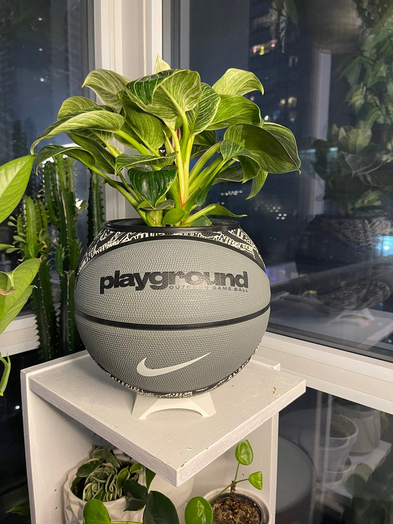 Nike Large Basketball Planter (Black & Grey)
