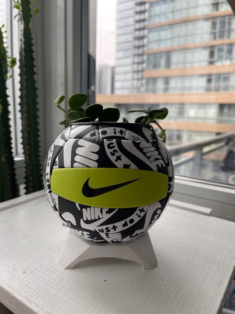 Nike Mini Volleyball Planter (Green Volt)