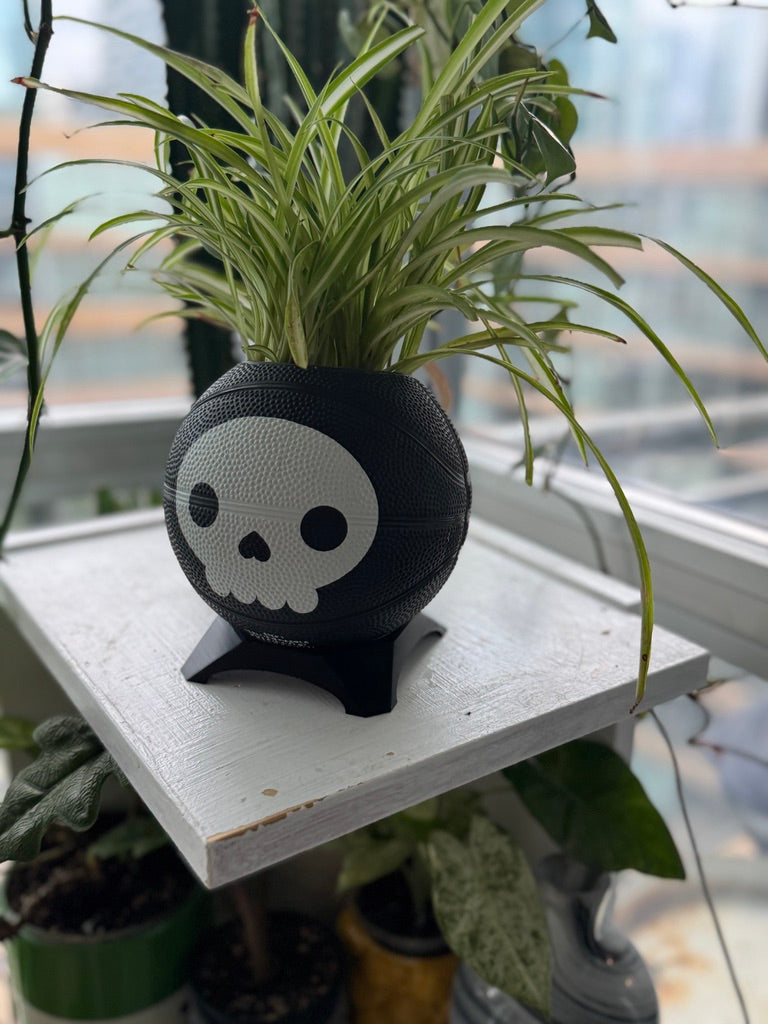 Ultra-Mini Basketball Planter (Skeleton)