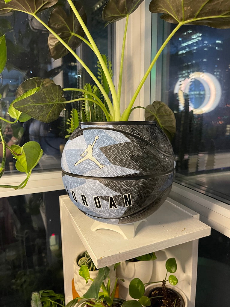 Nike Jordan Large Basketball Planter (Geometric Blue)