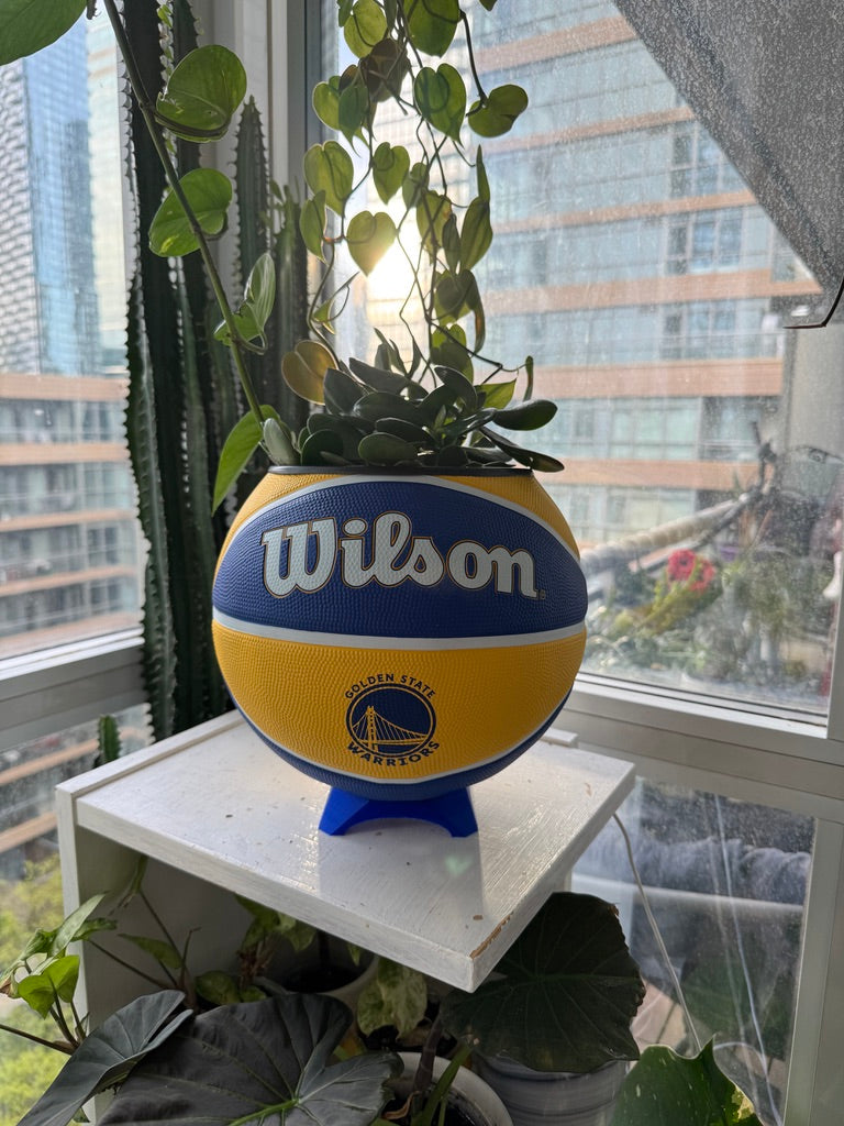 Large Basketball Planter (Golden State Warriors - OG)