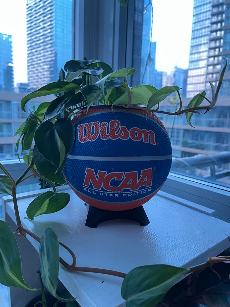 Mini Basketball Planter (NCAA Orange)