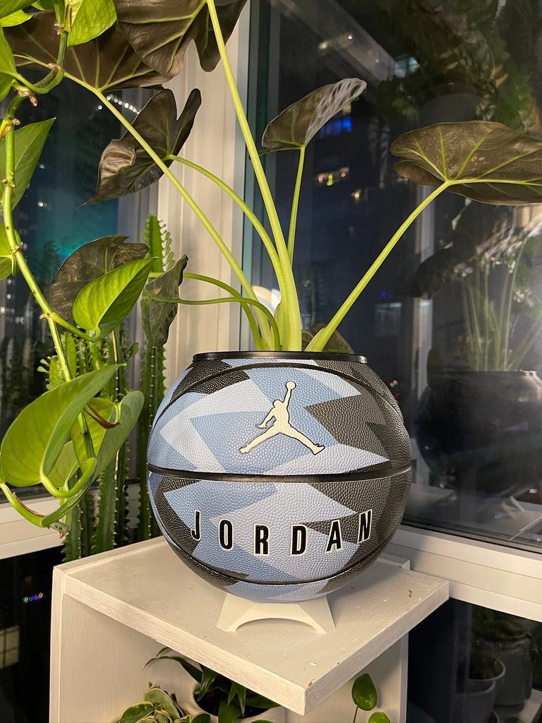 Nike Jordan Large Basketball Planter (Geometric Blue)