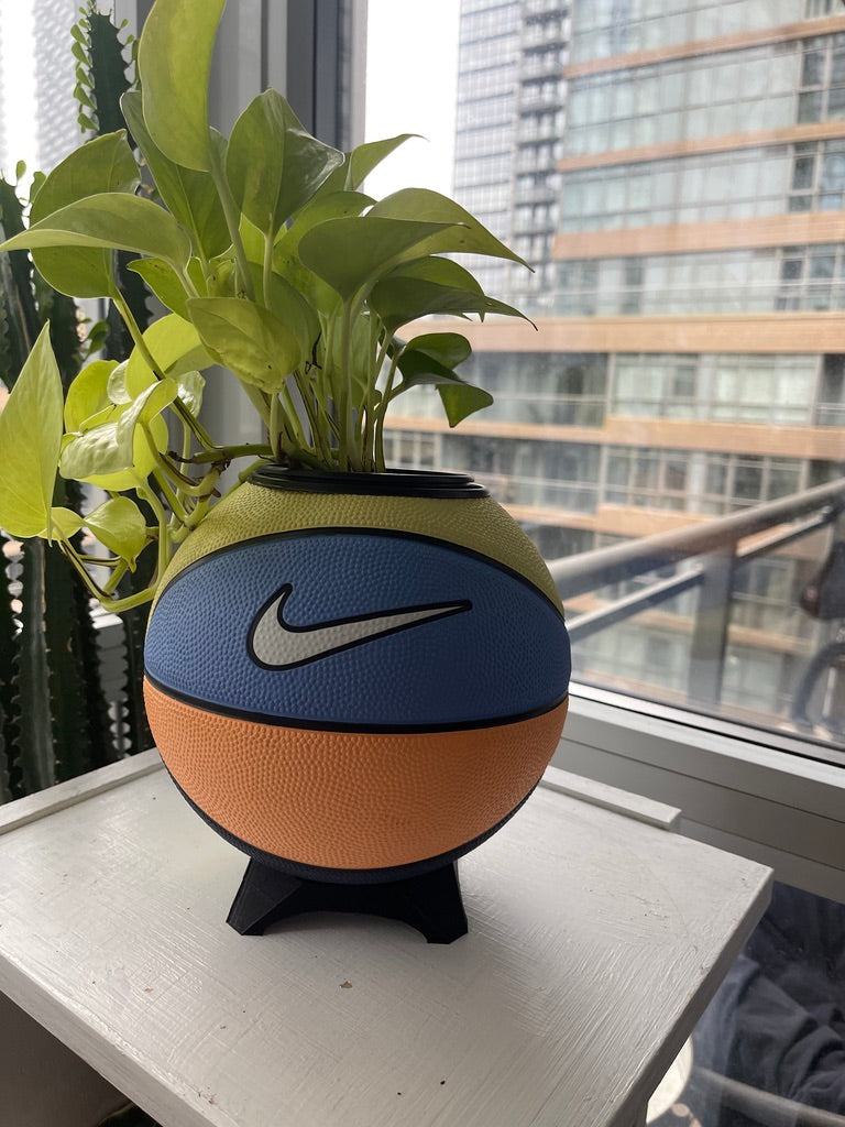 Nike Mini Basketball Planter (Elementary)