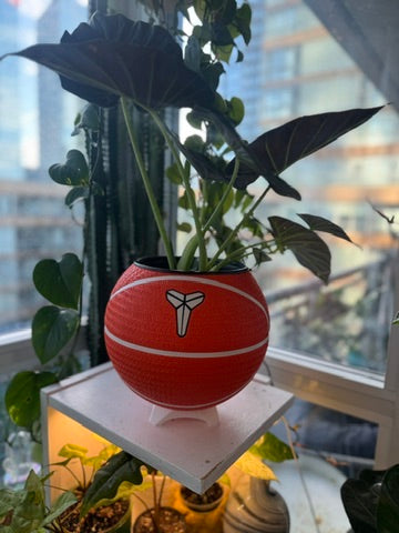 Nike Large Basketball Planter (Kobe Bryant Orange)
