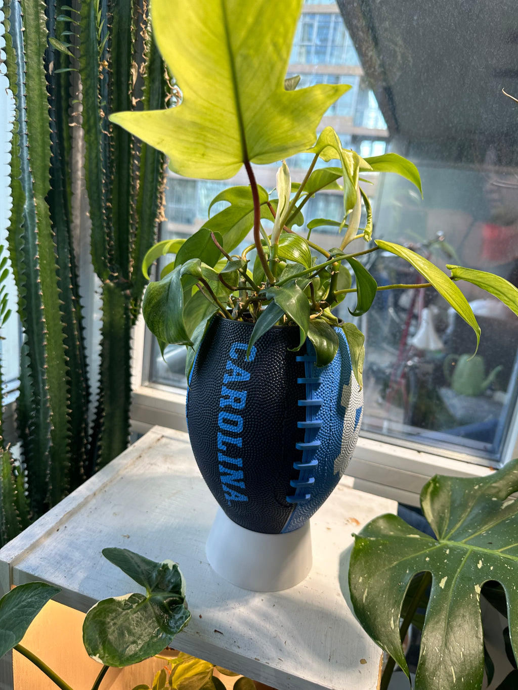 Large Football Planter (UNC)