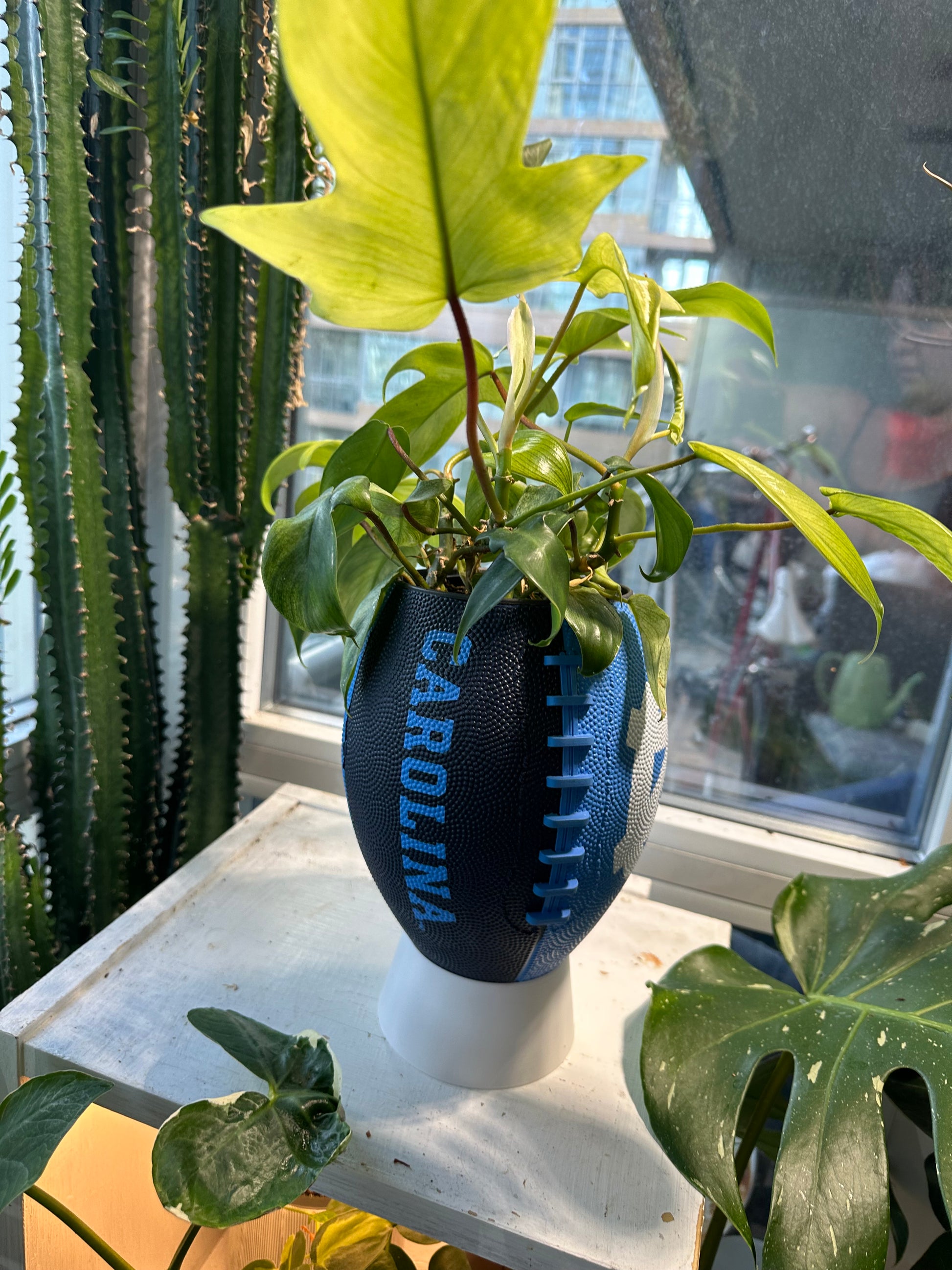 Large Football Planter (UNC)