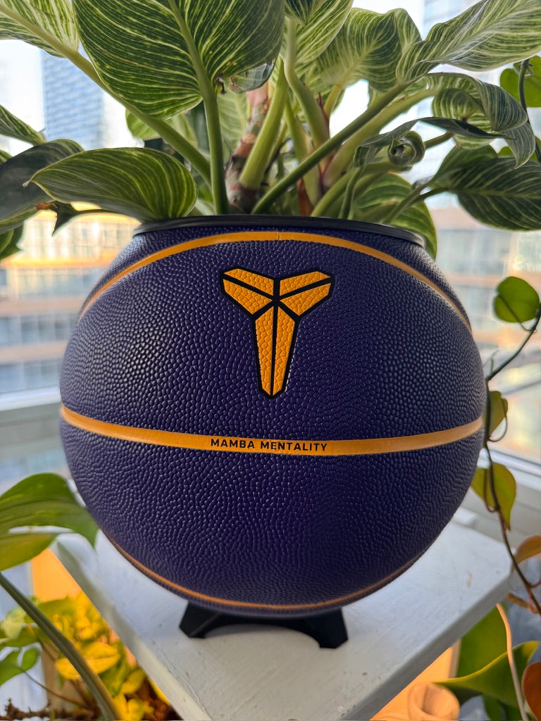 Nike Jordan Large Basketball Planter (Kobe Bryant Mamba Purple)