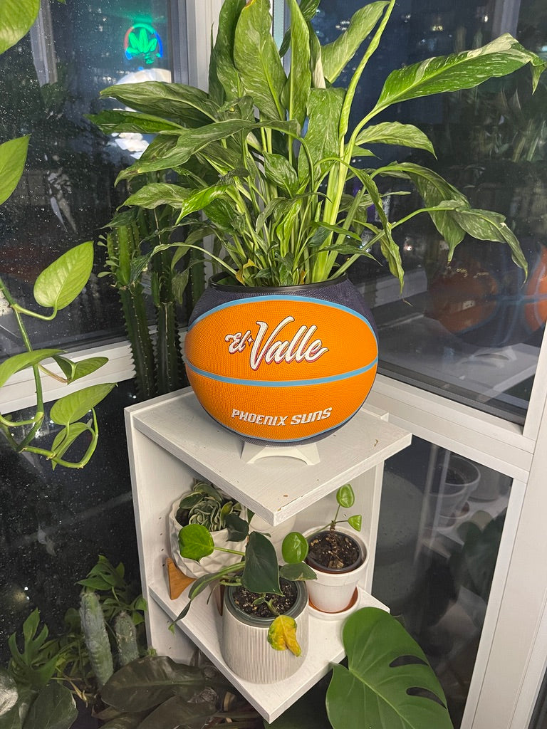 Large Basketball Planter (Phoenix Suns)