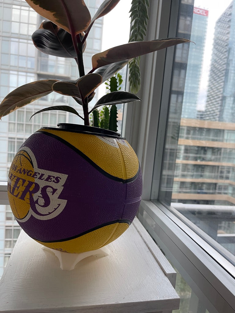Large Basketball Planter (Los Angeles Lakers - OG)