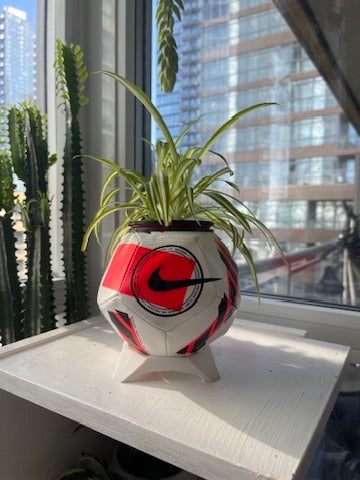 Nike Mini Soccer Ball Planter (Red Pitch)