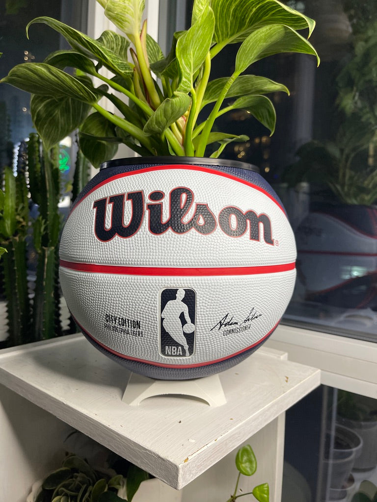 Large Basketball Planter (Philadelphia 76ers)