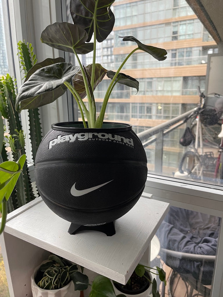 Nike Large Basketball Planter (Ball For All Black)