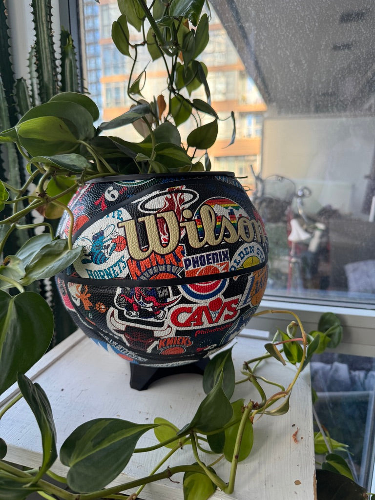 Large Basketball Planter (NBA All Teams)