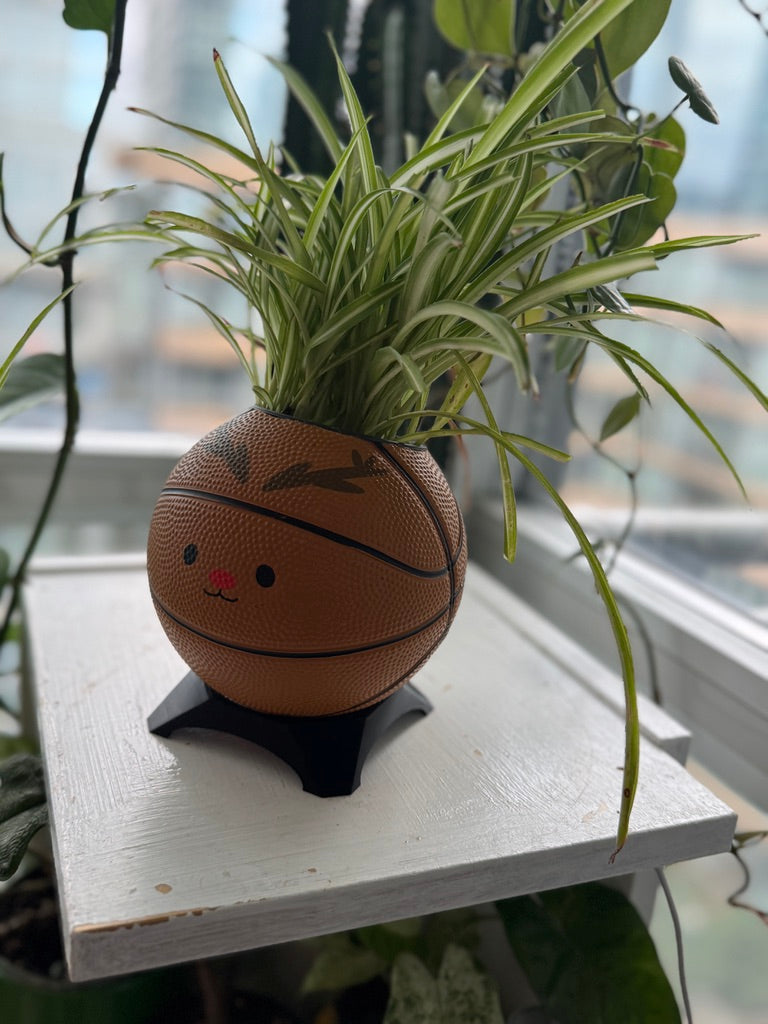 Ultra-Mini Basketball Planter (Reindeer)