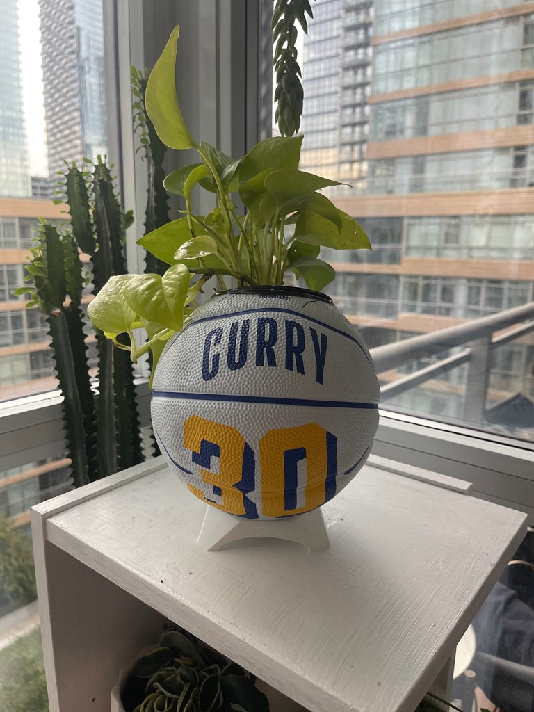 Mini Basketball Planter (Steph Curry)