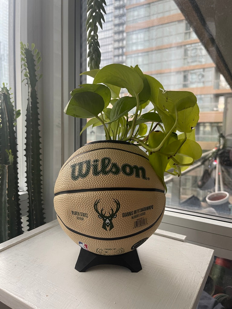 Mini Basketball Planter (Giannis Antetokounmpo)