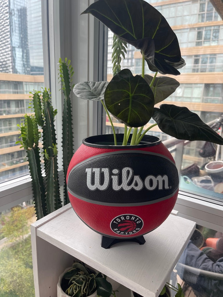 Large Basketball Planter (Toronto Raptors)