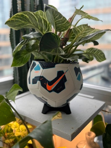 Nike Large Soccer Ball Planter (Blue Pitch)