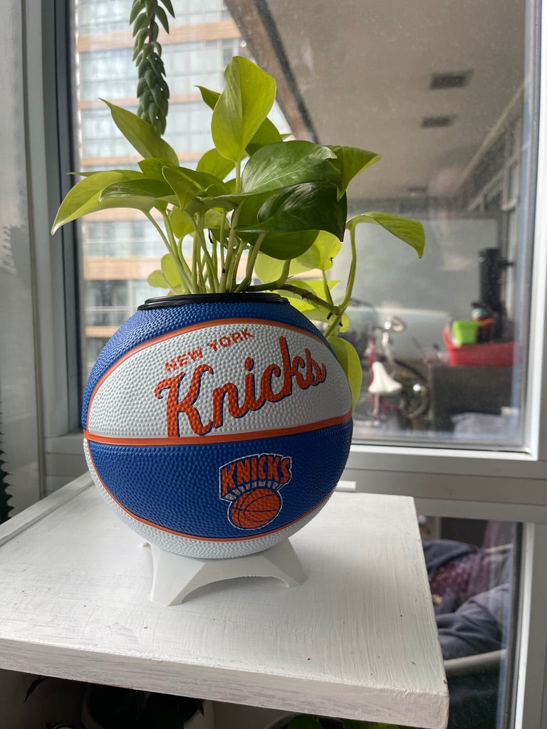 Mini Basketball Planter (New York Knicks)