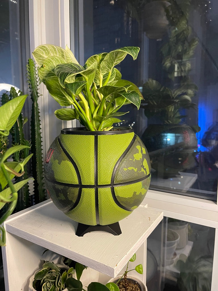 Nike Jordan Large Basketball Planter (Bayou Boys)