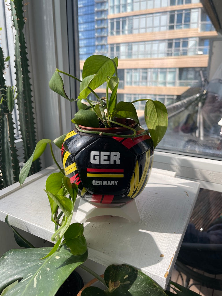 Mini Soccer Ball Planter (Germany)