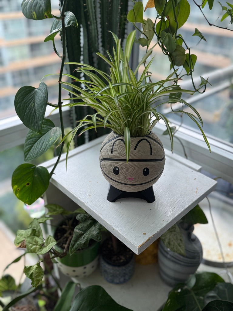 Ultra-Mini Basketball Planter (Bunny)