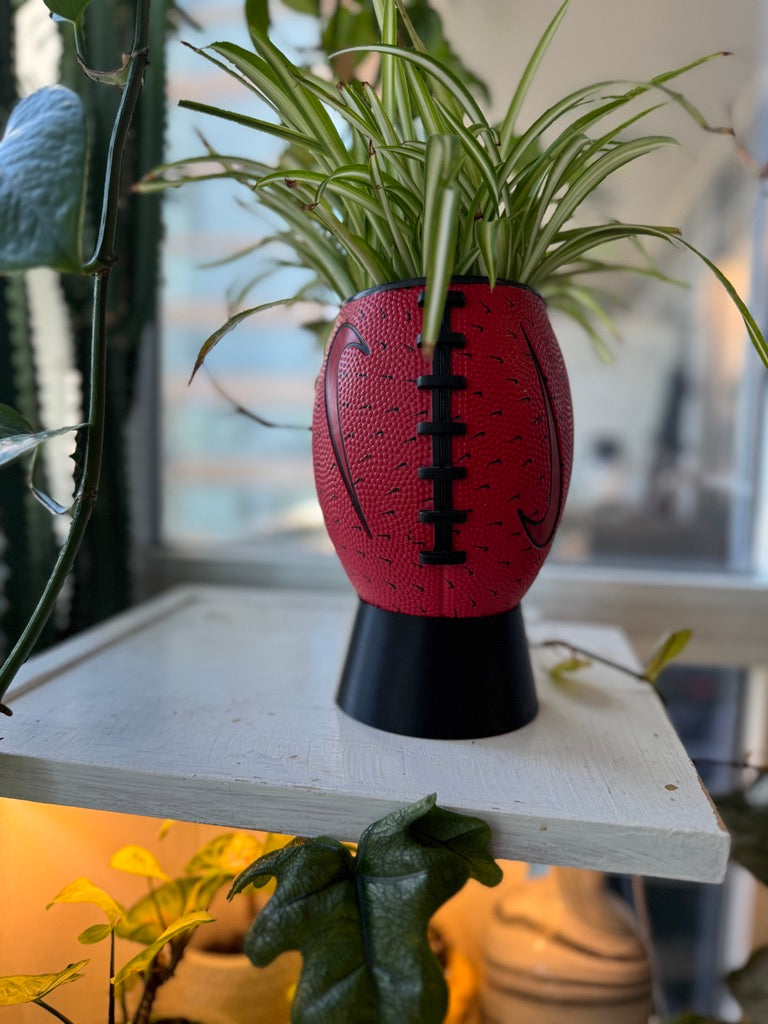 Nike Mini Football Planter (Red)