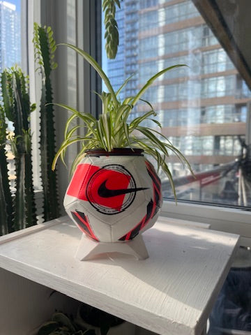 Nike Mini Soccer Ball Planter (Red Pitch)