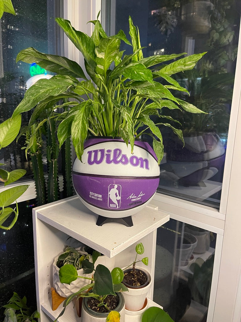 Large Basketball Planter (Los Angeles Lakers Mono)