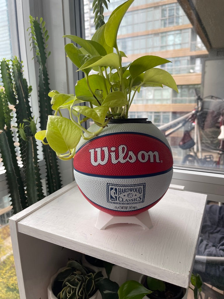 Mini Basketball Planter (Philadelphia 76ers)