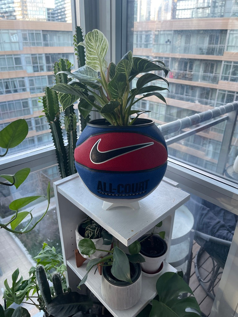 Nike Large Basketball Planter (Red, White, & Blue All-Court)