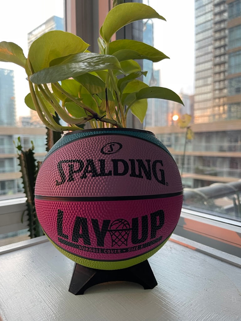 Mini Basketball Planter (Retro Lay Up)