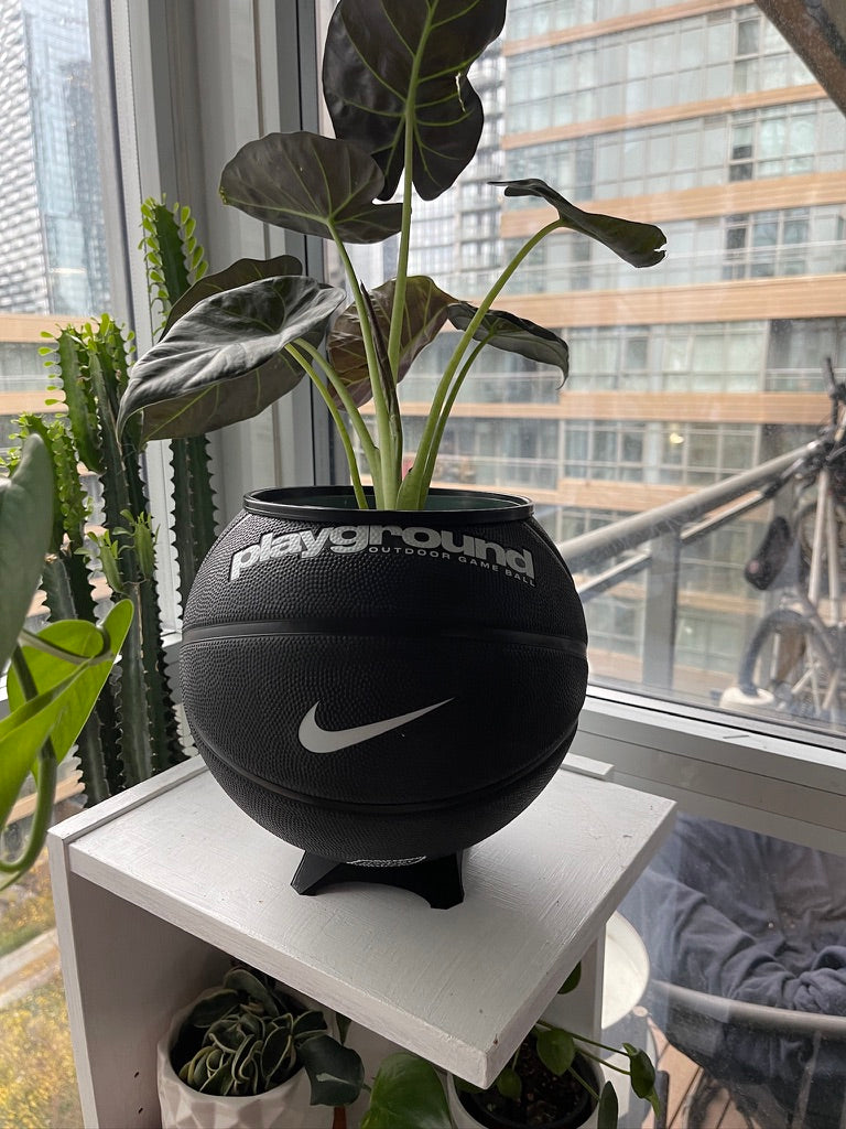 Nike Large Basketball Planter (Ball For All Black)