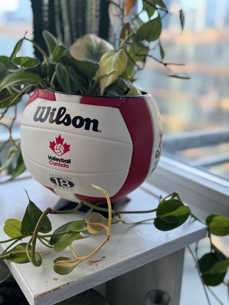 Large Volleyball Planter (Volleyball Canada)
