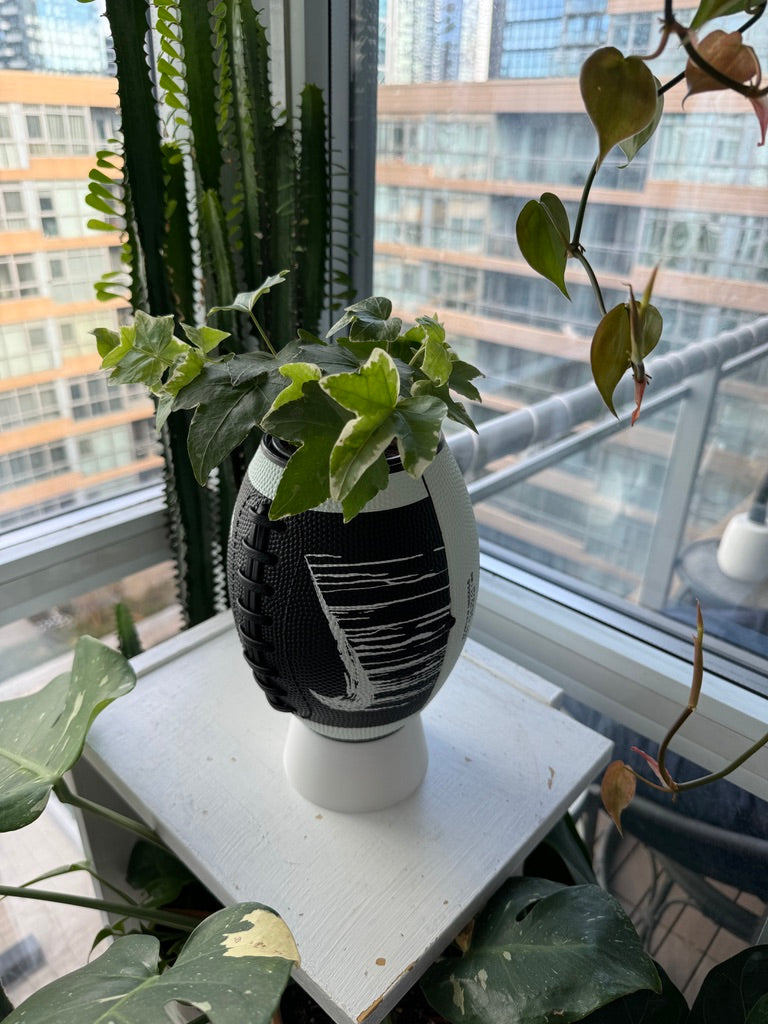 Nike Large Football Planter (White & Black)