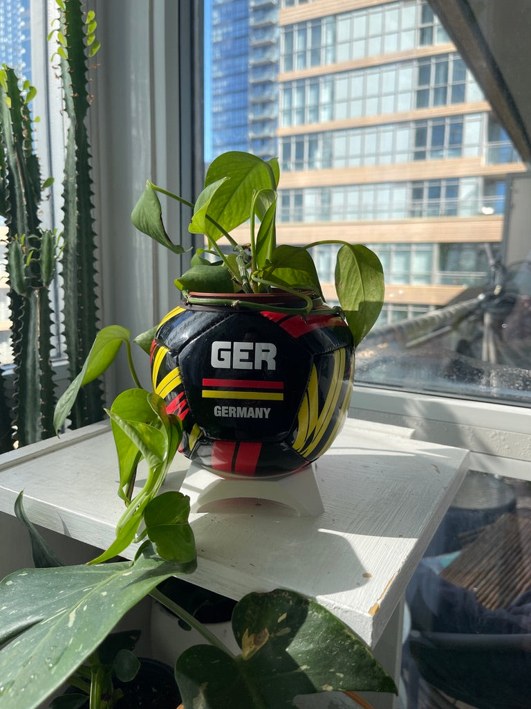 Mini Soccer Ball Planter (Germany)