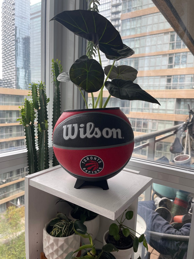 Large Basketball Planter (Toronto Raptors)