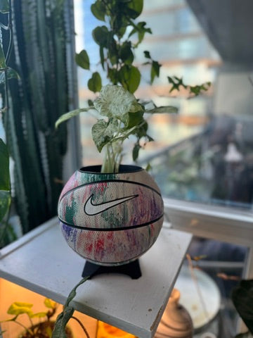 Nike Mini Basketball Planter (Pastel Graffiti)