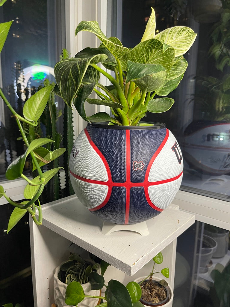 Large Basketball Planter (Philadelphia 76ers)