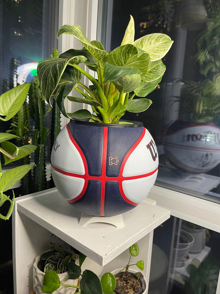 Large Basketball Planter (Philadelphia 76ers)