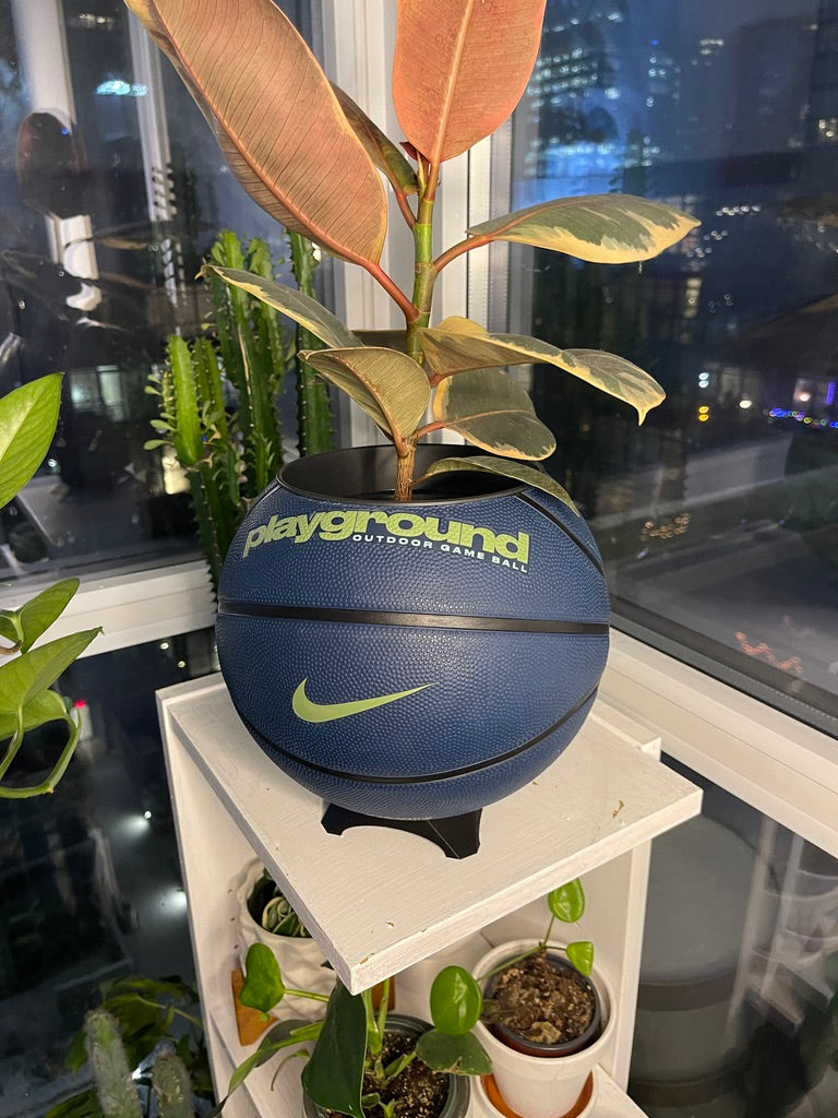 Nike Large Basketball Planter (Ball For All Blue)