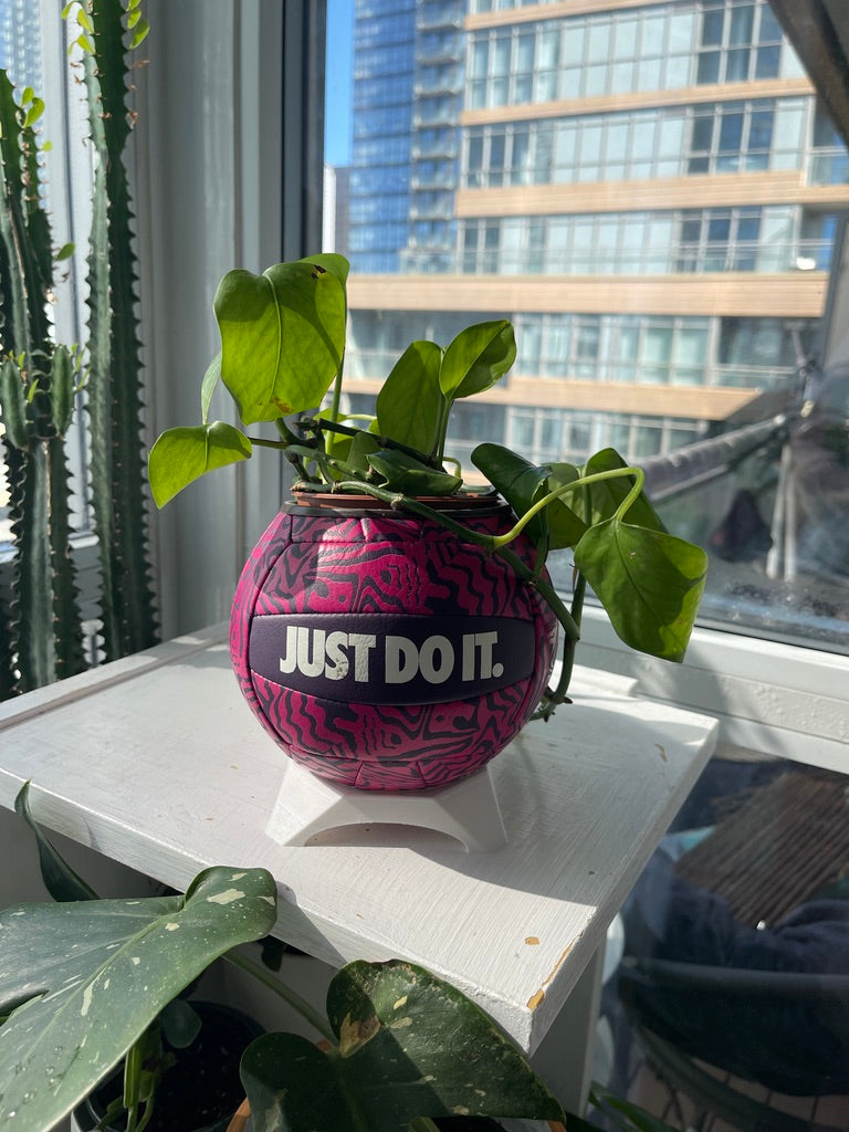 Nike Mini Volleyball Planter (Grape Juice)