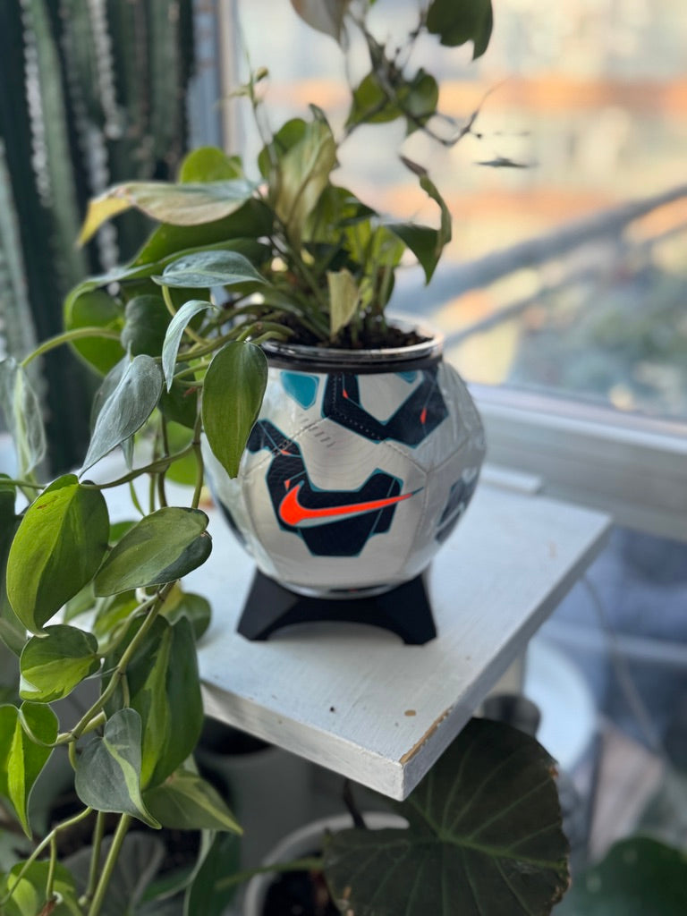 Nike Mini Soccer Ball Planter (Blue Pitch)
