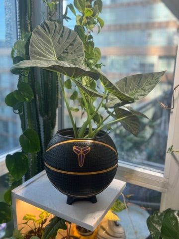 Nike Large Basketball Planter (Kobe Bryant Black)